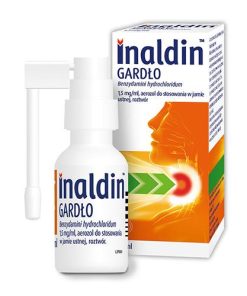 Inaldin Gardło 1,5mg/ml aerozol do jamy ustnej, 30ml