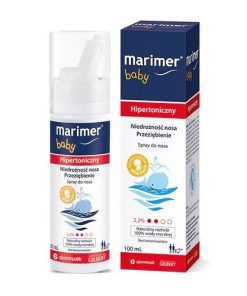Marimer, woda morska, spray hipertoniczny, 100 ml