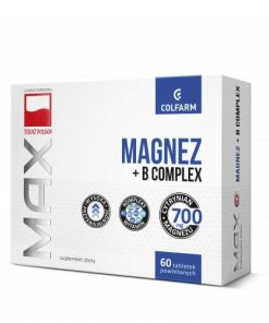 COLFARM Magnez + B Complex Max, 60 tabletek