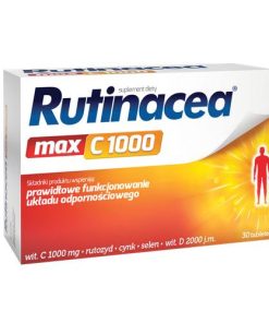 Rutinacea Max C 1000mg, 30 tabletek