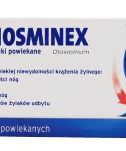 Diosminex 500 mg, 60 tabletek