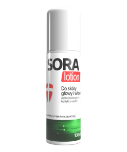 Sora Lotion, kuracja przeciw wszawicy do skóry głowy i włosów, 100 ml