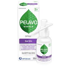 Pelavo Gardło, spray dla dzieci powyżej 1 roku życia i dorosłych, 30 ml