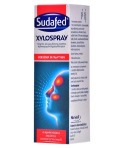 Sudafed XyloSpray aerozol do nosa dla dzieci od 6 lat i dorosłych, 10 ml
