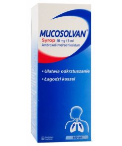 MUCOSOLVAN Syrop, 100ml - ułatwia odkrztuszanie i łagodzi kaszel