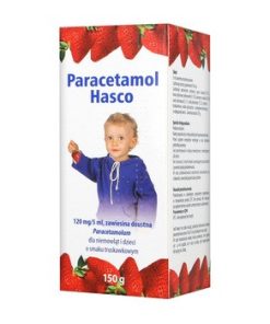 PARACETAMOL zawiesina doustna truskawka 150 mg