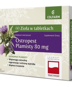 Zioła w Tabletkach Ostropest Plamisty, 30 tabletek powlekanych