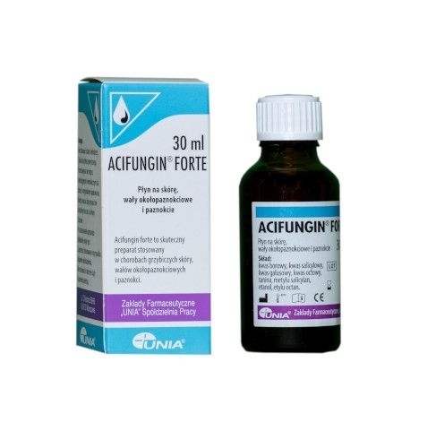 Acifungin forte, roztwór na skórę, 30 ml