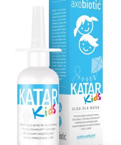 Axobiotic Katar Kids, oczyszczający spray do nosa dla dzieci od 1 roku, 30 ml