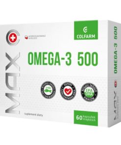 COLFARM Omega-3 500 Max, 60 kapsułek