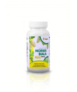 Morwa Biała Max, 500 mg, 180 tabletek