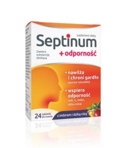 Septinum + Odporność, tabletki do ssania, 24 sztuki