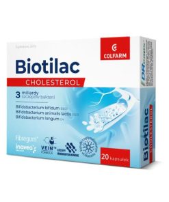Biotilac Cholesterol, 20 kaps.