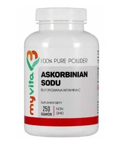 MyVita Askorbinian sodu (Buforowana Witamina C) Proszek, 250g
