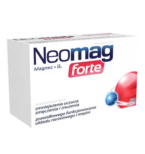 Neomag Forte +Magnez +B6 30 tabletek