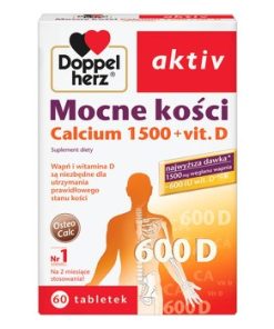 Doppelherz Aktiv Mocne kości, 60 tabletek