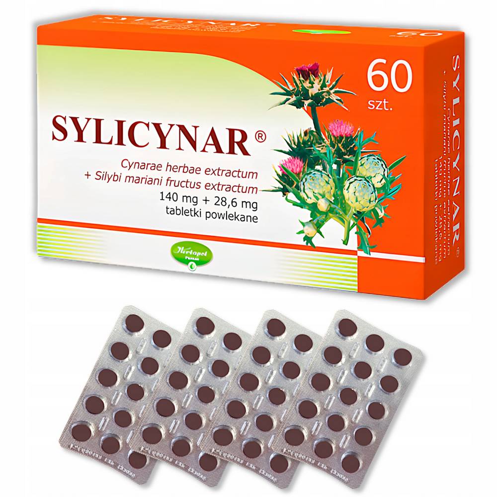 Sylicynar, 60 tabletek