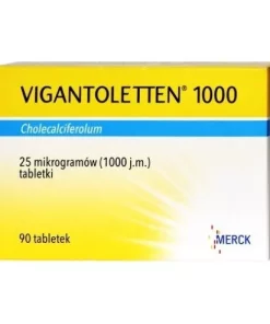 Vigantoletten 1000 j.m. - 90 tabletek