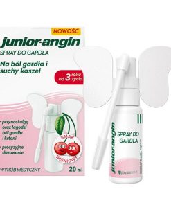 Junior-angin Spray do gardła o smaku wiśniowym, 20 ml