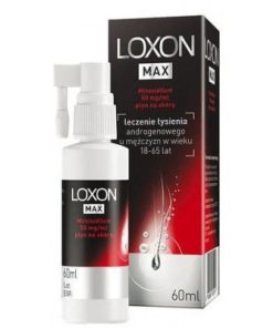 LOXON MAX płyn przeciw wypadaniu włosów - 60 ml