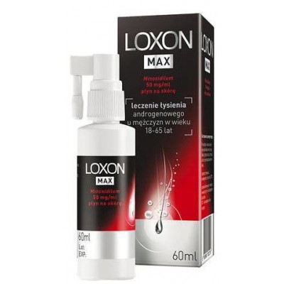 LOXON MAX płyn przeciw wypadaniu włosów - 60 ml