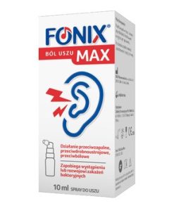 Fonix Ból Uszu Max spray do uszu