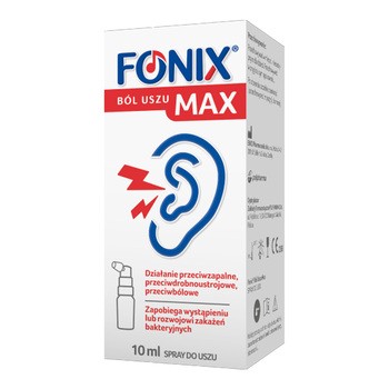 Fonix Ból Uszu Max spray do uszu